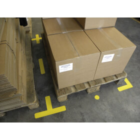 Bodenmarkierung - Lagerplatzkennzeichnung X-Stck aus selbstklebendem PVC