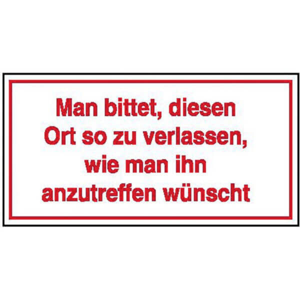 Indigos UG Aufkleber „Reklameeinwurf Verboten“ – 10x4 Cm, Selbstklebend & Wetterfest Für Tür Oder Wand