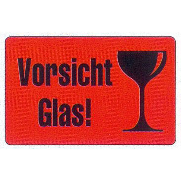 Vorsicht+glas