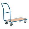 Magazinwagen Transportwagen Stahlschwei�konstruktion, pulverbeschichtet enzianblau,