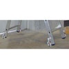 Leitern Stufen - StehLeitern Krause Stufen-StehLeiter, fahrbar (Alu), Arbeitsh�he 2,7 m,