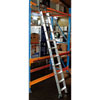 Leitern Stufen-RegalLeiter, fahrbar, (Alu), Arbeitsh�he 3,17 m,