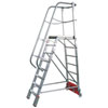 Leitern - Podestleitern KRAUSE Podestleiter Vario (Alu), einseitig besteigbar, Plattform (65 x 60 cm),
