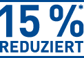 Angebots-Rabatt 15 Prozent