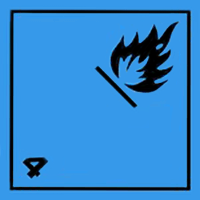Symbol der Gefahrgutklasse 4.3