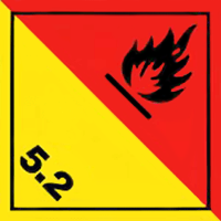 Symbol der Gefahrgutklasse 5.2