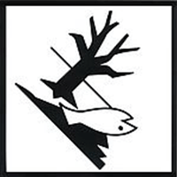 Symbol der Gefahrgutklasse Umweltgefährlich