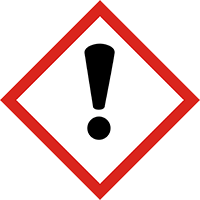 Gefahrensymbol für das Signalwort gesundheitsschädlich