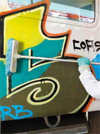 Graffiti entfernen