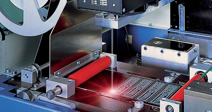 Bild einer Lasergravurmaschine