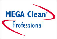Mega clean Logo