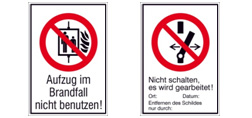 Verbotskombischilder