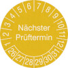 Prüfplakette aus Graspapier Nächster Prüftermin