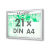 Plenum 65 E Wand - Schaukasten eckig Format für 21 × DIN A4 Blätter