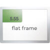 Flat Frame Türschild extrem flache Beschilderung mit Aluminiumrahmen