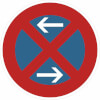 Verkehrsschild nach StVO - Nr. 283 - 30 Absolutes Haltverbot,  Mitte