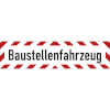 SafetyMarking Hinweisschild Baustellenfahrzeug