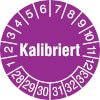 Prüfplakette - Kalibriert 28-33 [28-33]