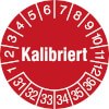 Prüfplakette - Kalibriert 31-36 [31-36]