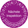 Prüfplakette - Nächste Inspektion 21-26 [21-26]