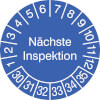 Prüfplakette - Nächste Inspektion 30-35 [30-35]
