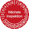 Prüfplakette - Nächste Inspektion 31-36 [31-36]