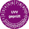 Prüfplakette - UVV geprüft 21-26 [21-26]