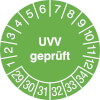 Prüfplakette - UVV geprüft 29-34 [29-34]