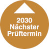 Jahresprüfplakette - Nächster Termin 30 [2030]