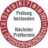 Prüfplakette - Prüfung bestanden 21-26 [21-26]