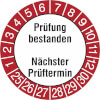 Prüfplakette - Prüfung bestanden 26-31 [26-31]