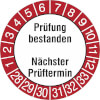 Prüfplakette - Prüfung bestanden 29-34 [29-34]