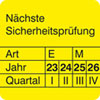 Prüfplakette Nächste Sicherheitspr. 23-26 [23-26]