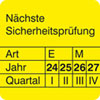 Prüfplakette Nächste Sicherheitspr. 24-27 [24-27]