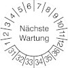 Prüfplakette 2031-2036 [31-36]