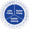 Prüfplakette Qualitätssicherung 21-26 [21-26]