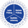 Prüfplakette Qualitätssicherung 22-27 [22-27]