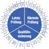Prüfplakette Qualitätssicherung 29-34 [29-34]