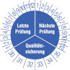 Prüfplakette Qualitätssicherung 30-35 [30-35]