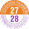 Prüfplakette zweijährig 27-28 [27]