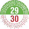Prüfplakette zweijährig 29-30 [29]