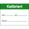 Qualitätskennz. Kalibriert Nr.10 [10]