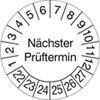 Nächster Prüftermin 22-27 [22-27]