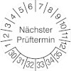 Nächster Prüftermin 30-35 [30-35]