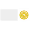 Kabelprüfplakette mit Jahresfarbe 26 [26]