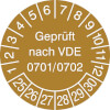 Prüfplakette VDE 0701/0702 25-30 [25-30]