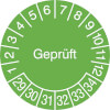 Prüfplakette Geprüft 29-34 [29-34]