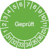 Prüfplakette Geprüft 31-36 [31-36]