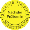 Prüfplakette Nächster Prüftermin 20-25 [20-25]