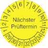 Prüfplakette Nächster Prüftermin 29-34 [29-34]